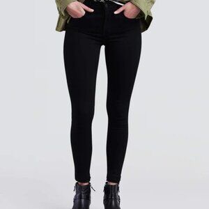 Levi's 720 High Rise Super Skinny Women's Jeans 14S W32 L28 black NWT